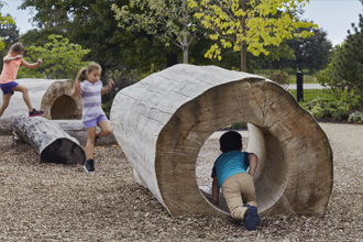 JRA_Chicago Botanic Garden Childrens Learning Campus_Log Tunnels